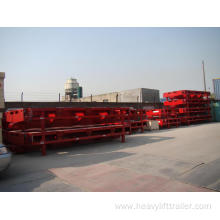 Spacer for oil transport trailer